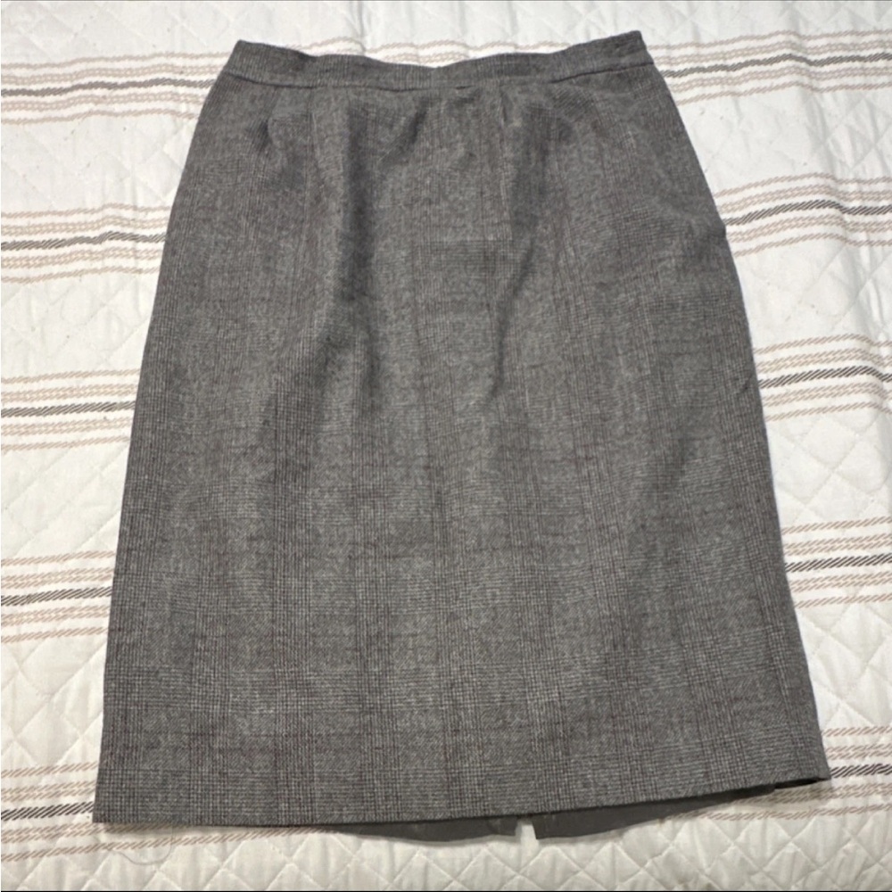 Elegant Gray Pencil Skirt for Women